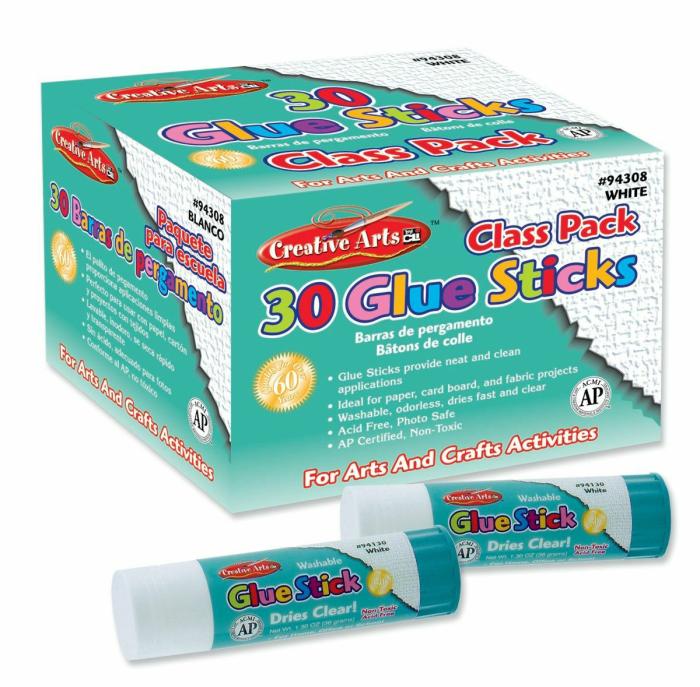 Art |   .28 Oz Glue Stick Classpack