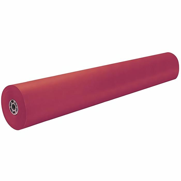 Art |   Colored Kraft Roll – Red