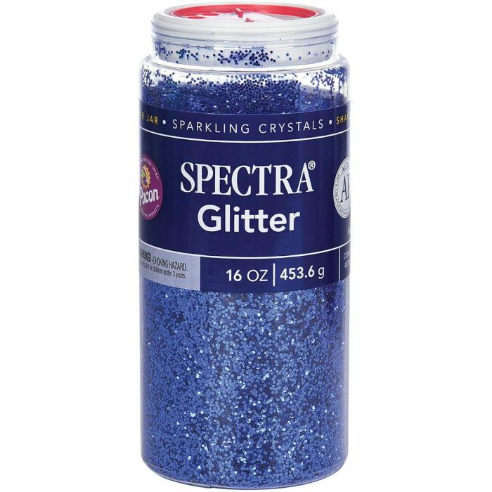 Art |   Glitter 1 Pound Jar – Blue