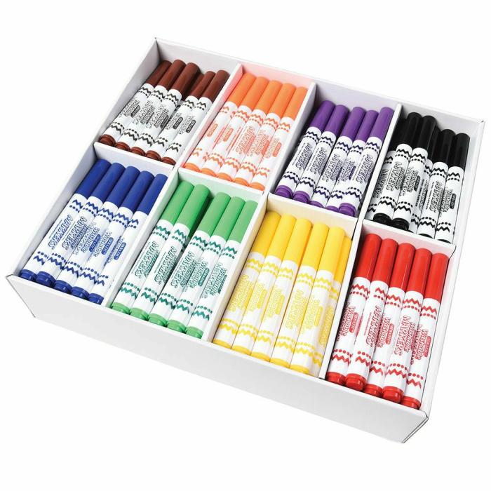 Art |   Jumbo Washable Markers Classroom Pack