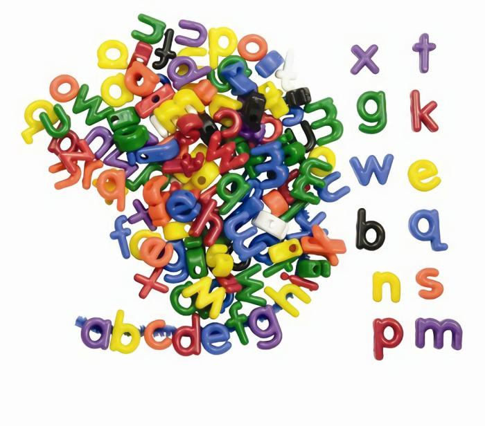 Art |   Lower Case Letter Beads – 288 Pieces