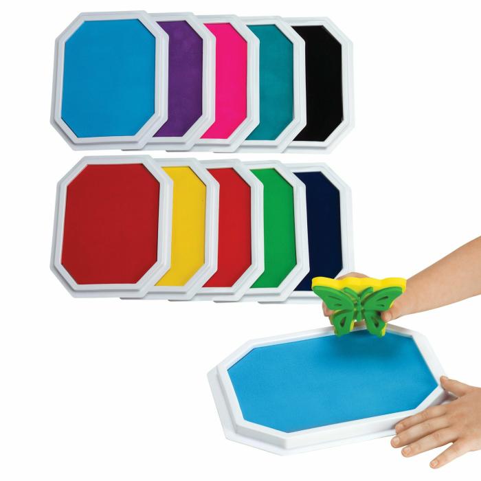 Art |   Mega Washable Stamp Pads – Set Of 10