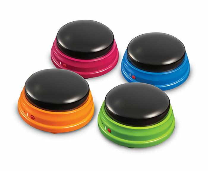 Art |   Recordable Answer Buzzers / Set Of 4