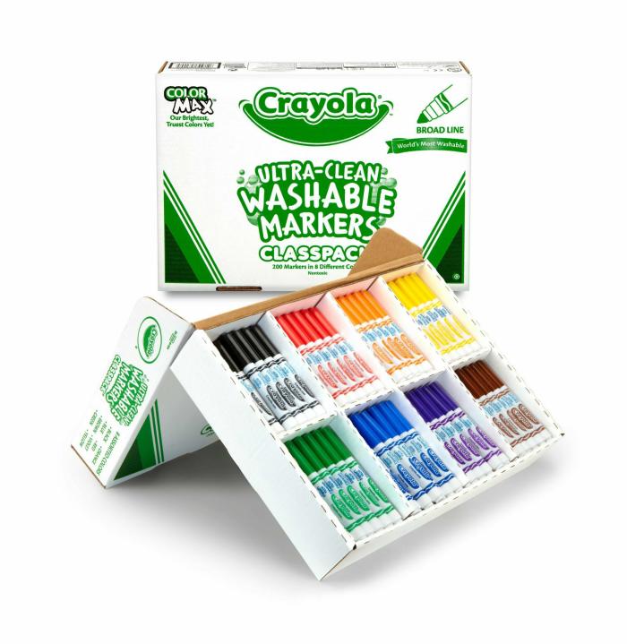 Art |   Washable Markers Classpack – 200 Ct.