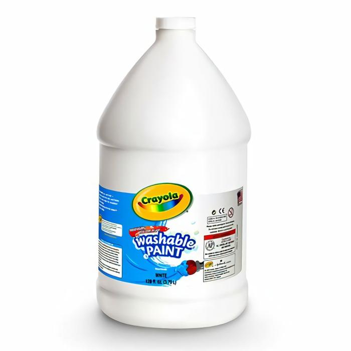 Art |   Washable Tempera Gallon Paint – White