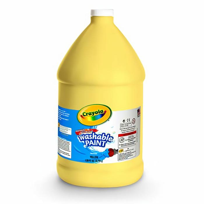 Art |   Washable Tempera Gallon Paint – Yellow