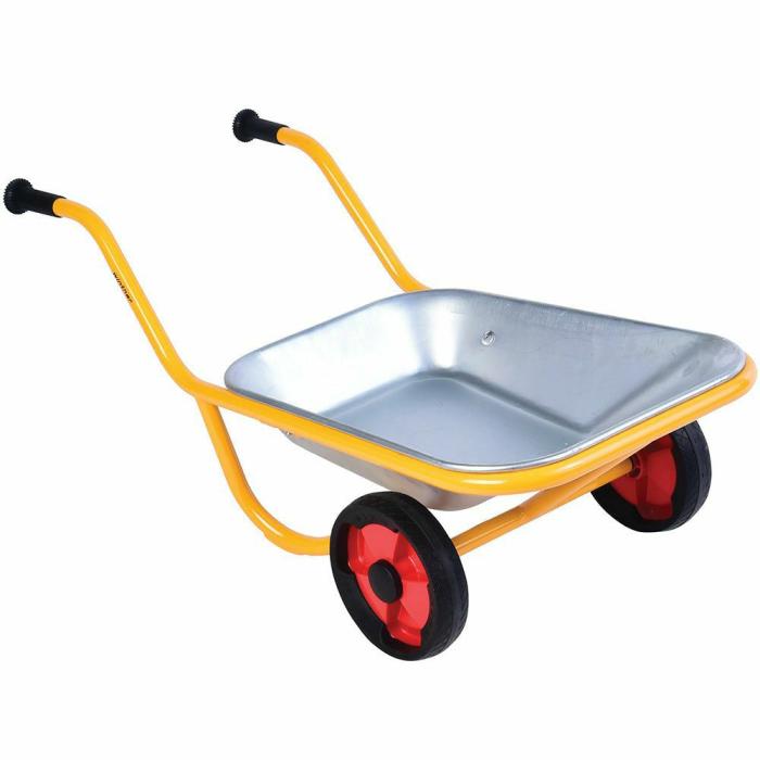 Balance And Coordination |   Heavy-Duty Steel Wheelbarrow