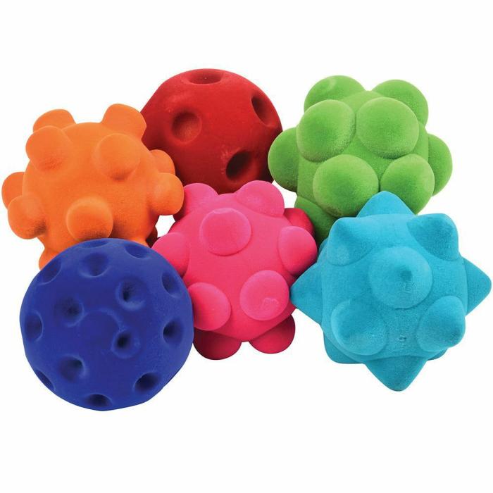 Balls And Accessories |   3" Sensory Balls – 6 Pc