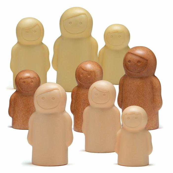 Blocks |   Global Family Stone Figures – 9 Pc