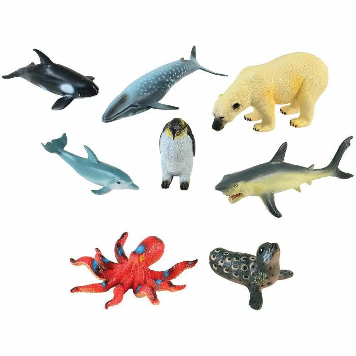 Blocks |   Marine Animals 8-Piece Set