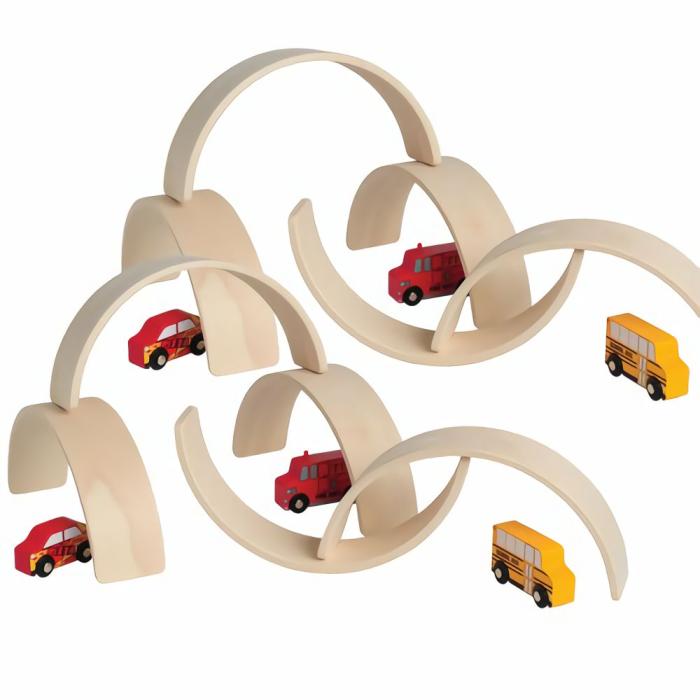 Blocks |   Unit Block Arches / Set Of 10