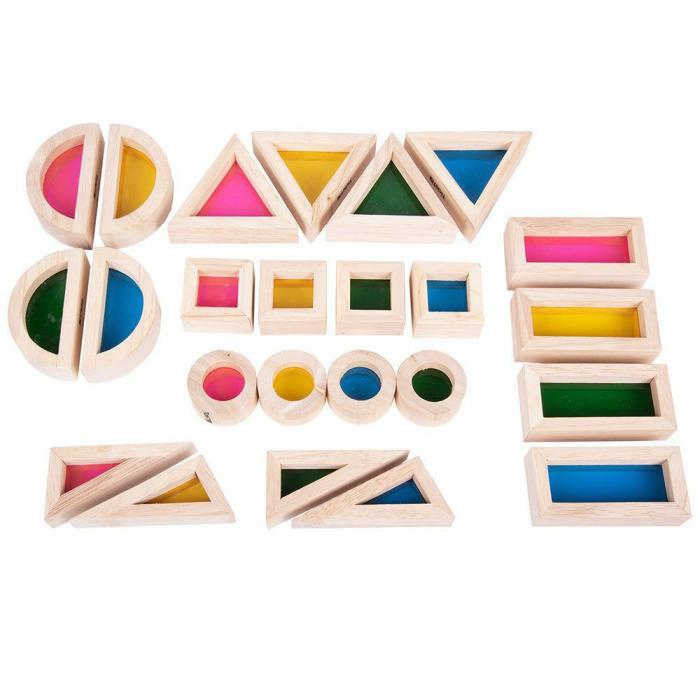 Building And Construction |   Commotion Group Steam Learning Color Mixing Building Blocks – 24 Pc