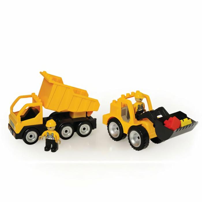 Building And Construction |   Construction Truck Set With 2 Figures