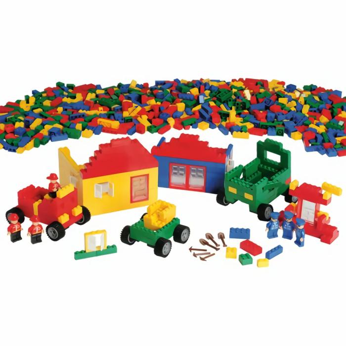 Building And Construction |   Create-A-Community Interlocking Building Bricks