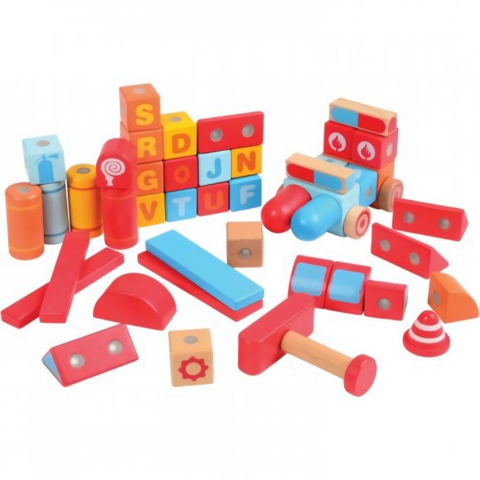 Building And Construction |   Magnetic Rescue Vehicle Blocks