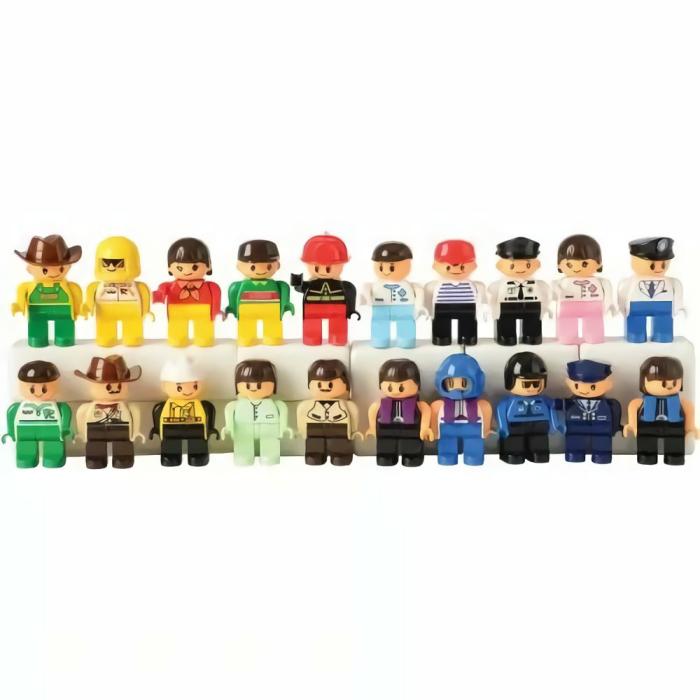 Building And Construction |   People Figurines For Preschool Bricks