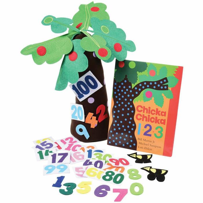 Counting And Numbers |   Chicka Chicka 123 Props & Book Set*