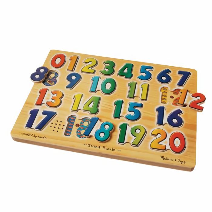 Counting And Numbers |   Number Sound Puzzle – 21 Pc