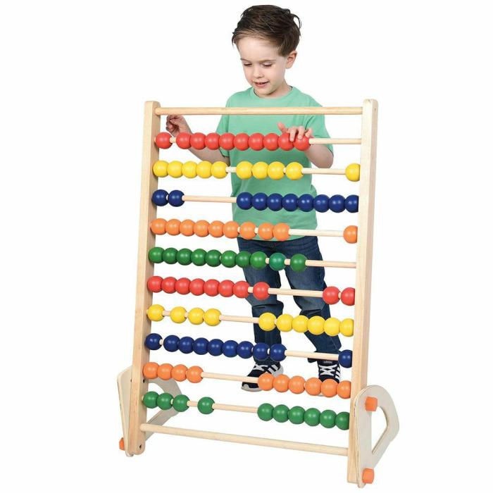 Counting And Numbers |   Standing Wood Counting Frame