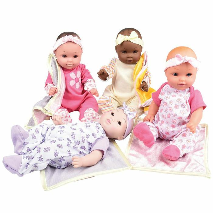 Dolls And Accessories |   Set Of 4 Dolls & 4 Sleepers