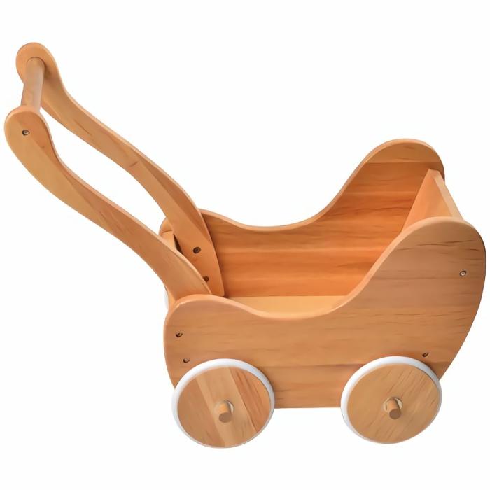 Dolls And Accessories |   Wooden Doll Buggy