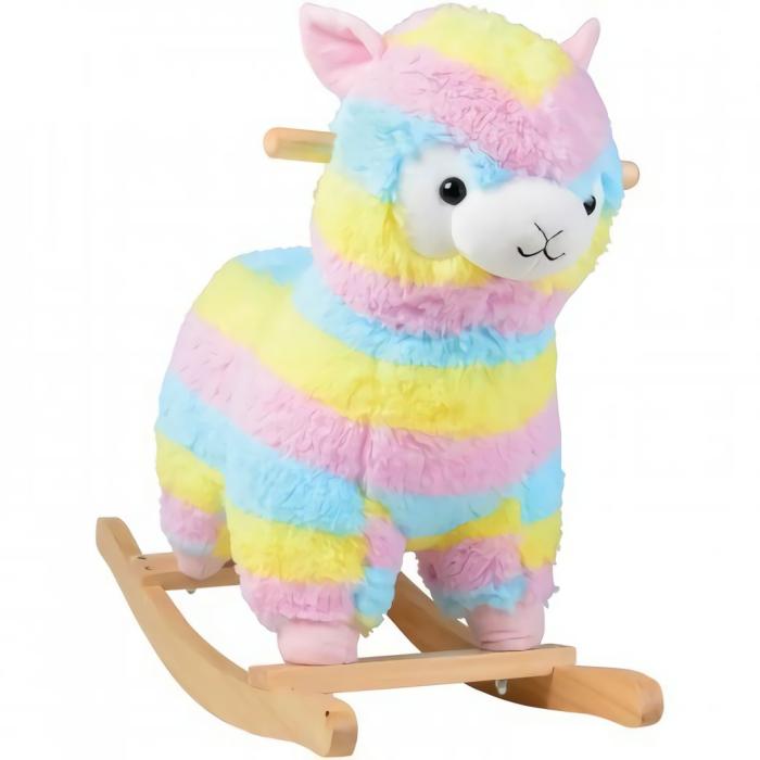 Dramatic Play |   Rainbow Llama Rocker