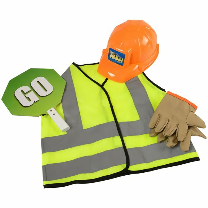 Dress-Up And Role-Play |   Classroom Career Outfits – Road Worker