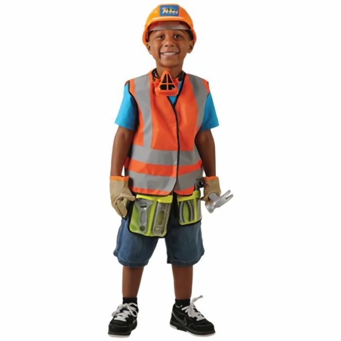 Dress-Up And Role-Play |   Construction Worker Classroom Career Outfit