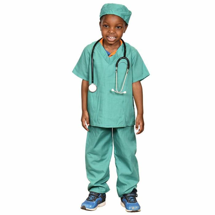 Dress-Up And Role-Play |   Scrub Suit With Hat