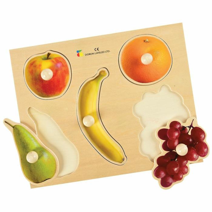 Fine Motor |   Fruits Knob Puzzle