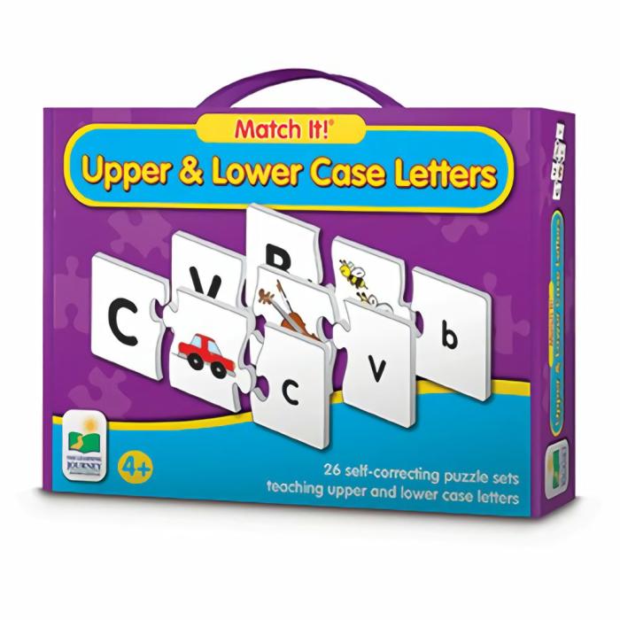 Fine Motor |   Match It! – Upper & Lower Case Letters