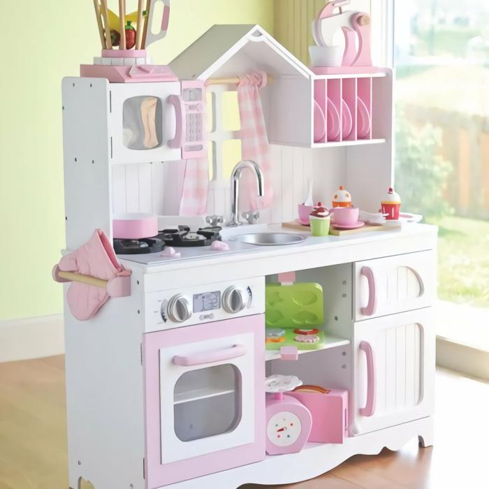 Kitchen And Home Play |   As Cozy As Home Play Kitchen- Complete Set