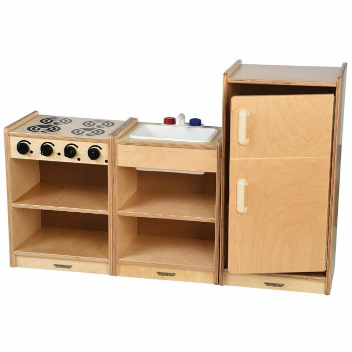 Kitchen And Home Play |   Safe-Play Kitchen Set – 3 Piece Set