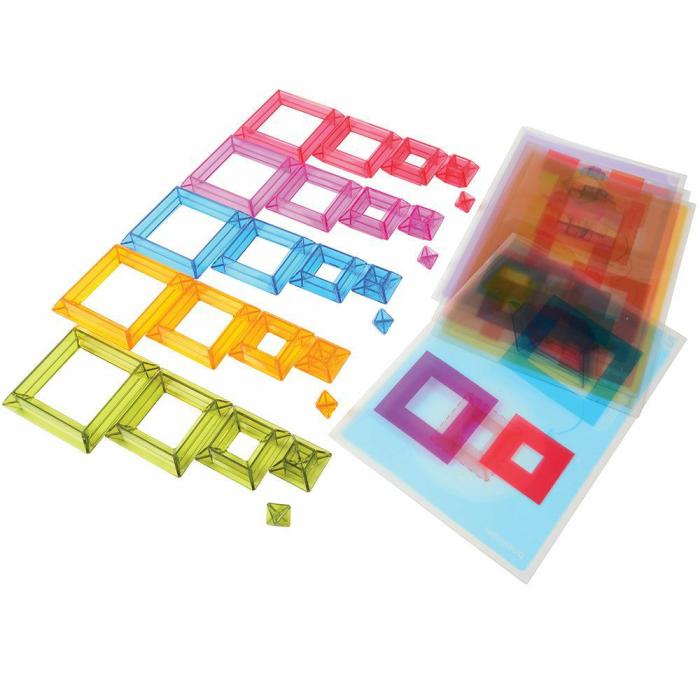 Light Tables & Accessories |   Translucent Stacking Pyramids