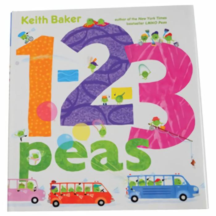 Literacy |   1-2-3 Peas Hardcover Book