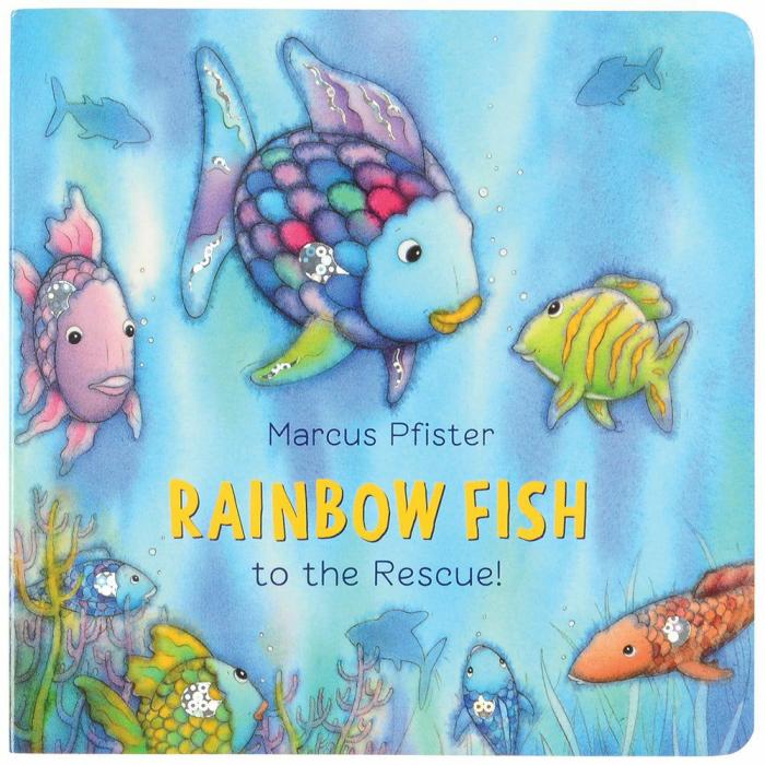 Literacy |   Board Book Classic "Rainbow Fish To The Rescue!"