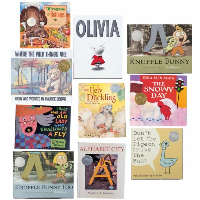 Literacy |   Caldecott Medal Collection Of 10 Books