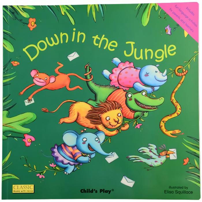 Literacy |   Down In The Jungle – Sing-Along Big Book