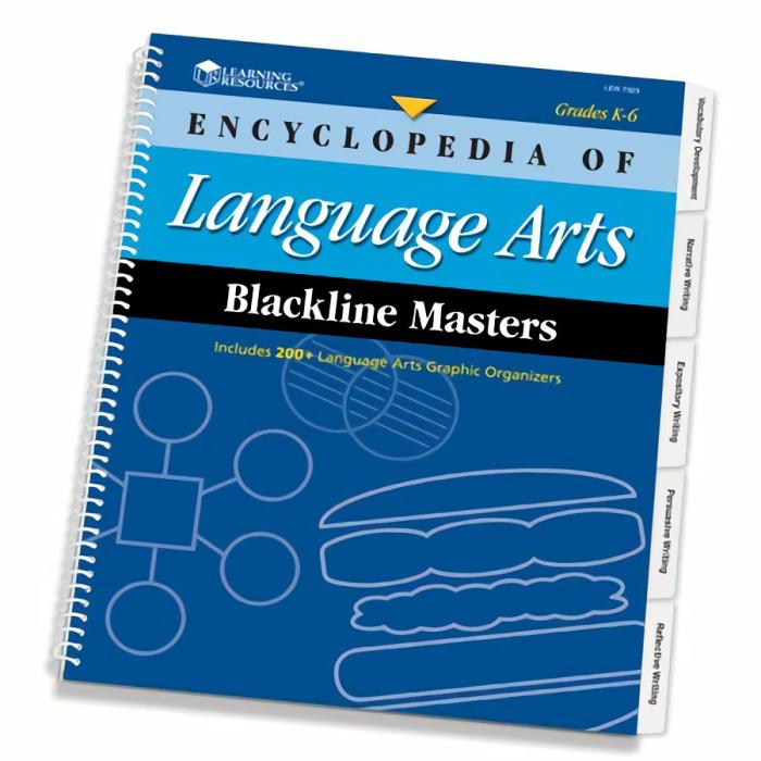 Literacy |   Encyclopedia Of Language Arts Blackline Masters