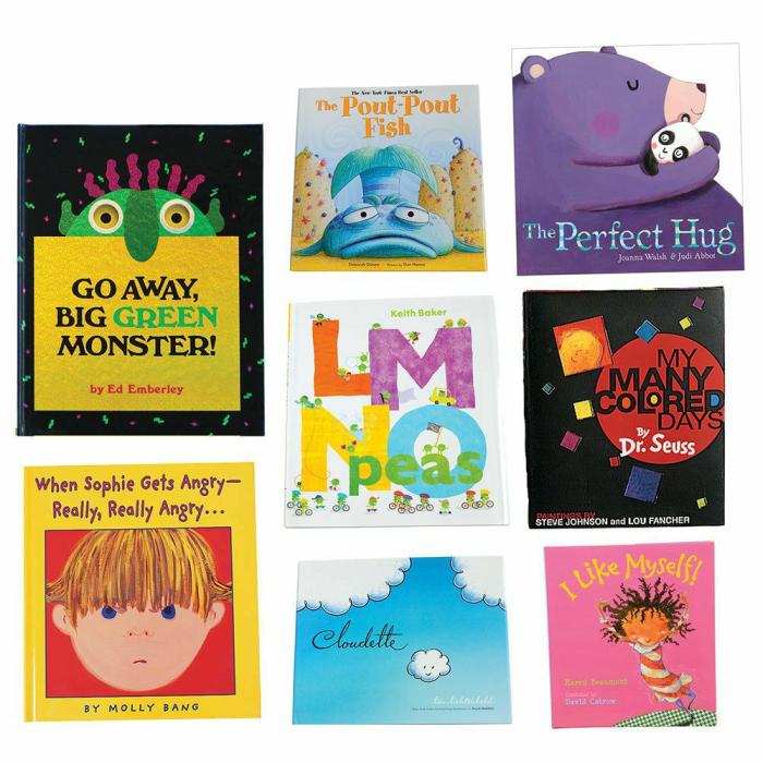 Literacy |   Feelings And Emotions Storybooks Set Of 8 Hardcover Books