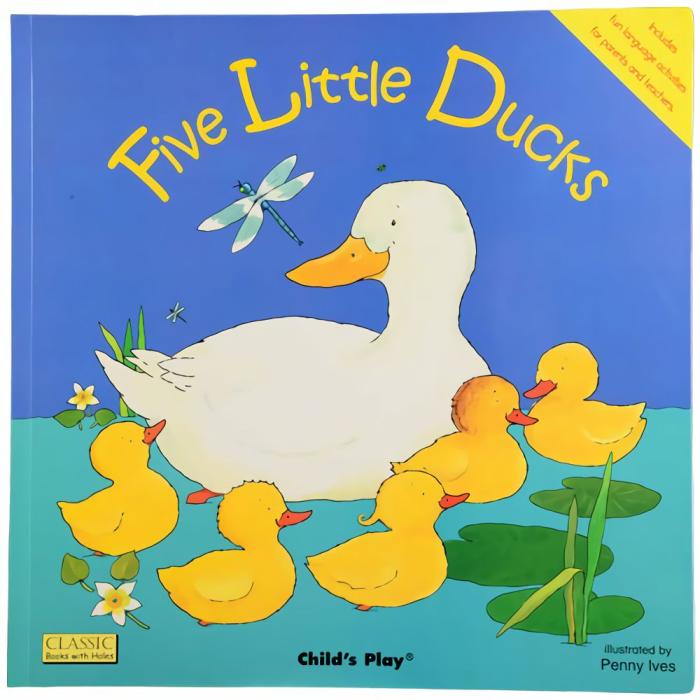 Literacy |   Five Little Ducks – Song & Rhyme Big Book