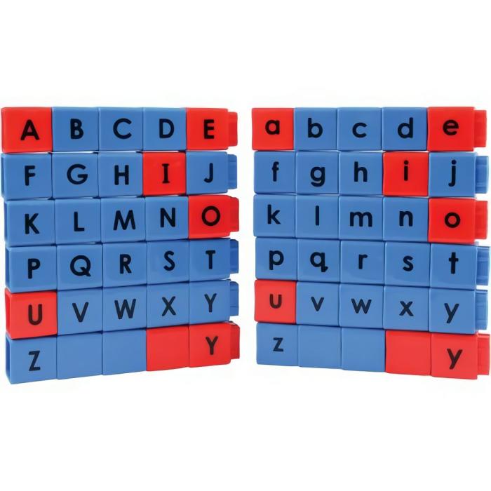 Literacy |   Jumbo Alphabet Unifix Cubes / 60 Pcs.