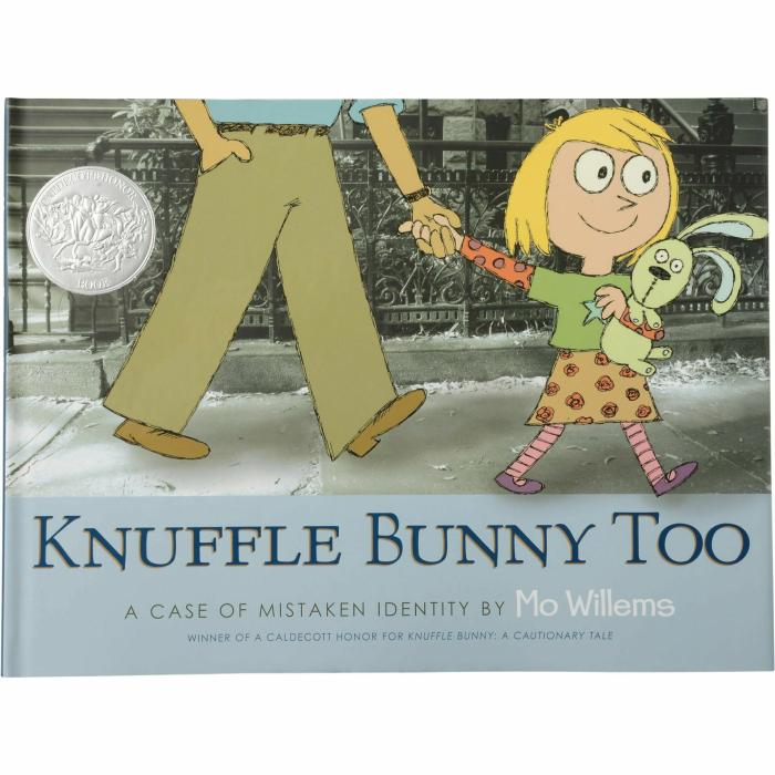 Literacy |   Knuffle Bunny Too- A Case Of Mistaken Identity By Mo Willems