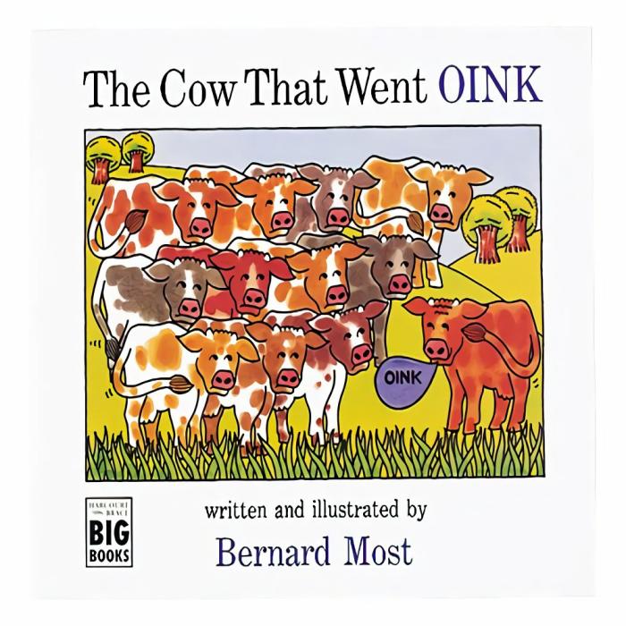 Literacy |   Look And Learn Big Book-The Cow That Went Oink