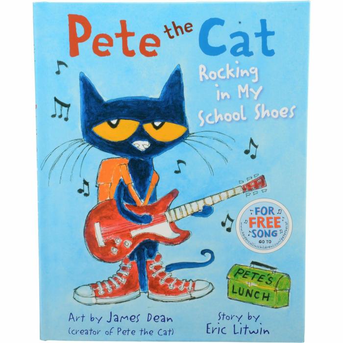 Literacy |   Pete The Cat – Rocking In My School Shoes