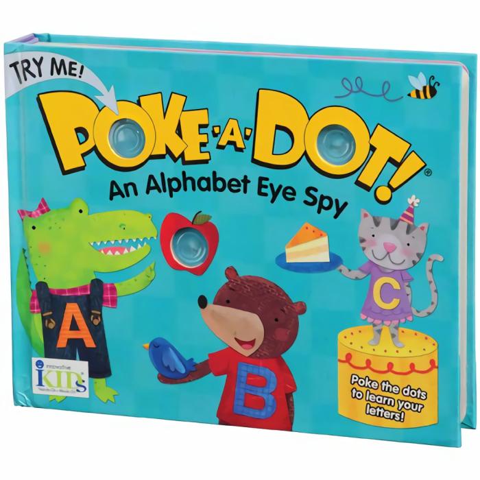 Literacy |   Poke-A-Dot Book / An Alphabet Eye Spy – 20 Pages