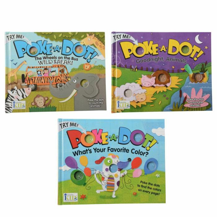 Literacy |   Poke-A-Dot Books Set #1 Of 3 Books