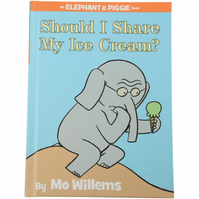 Literacy |   Should I Share My Ice Cream? – An Elephant And Piggie Book By Mo Willems