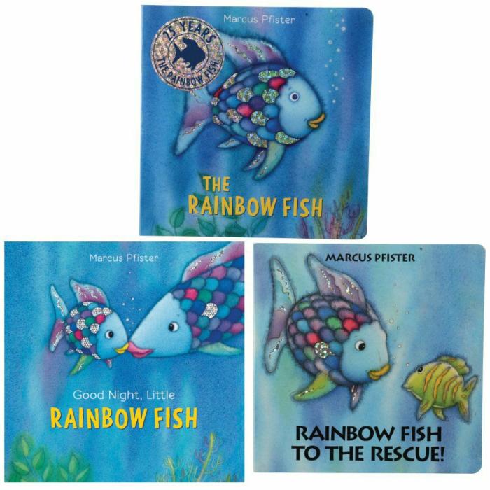 Literacy |   The Rainbow Fish Stories Board Book Set Of 3