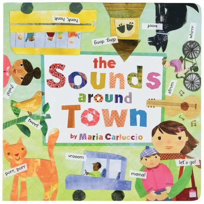 Literacy |   The Sounds Around Town Board Book